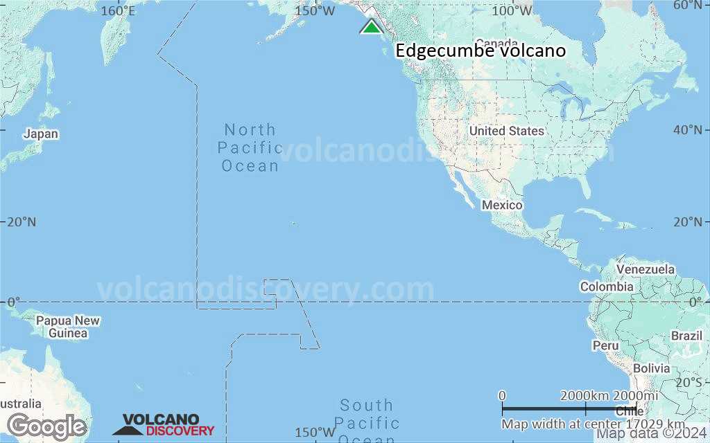 Terrain-type map of Edgecumbe volcano (world scale)