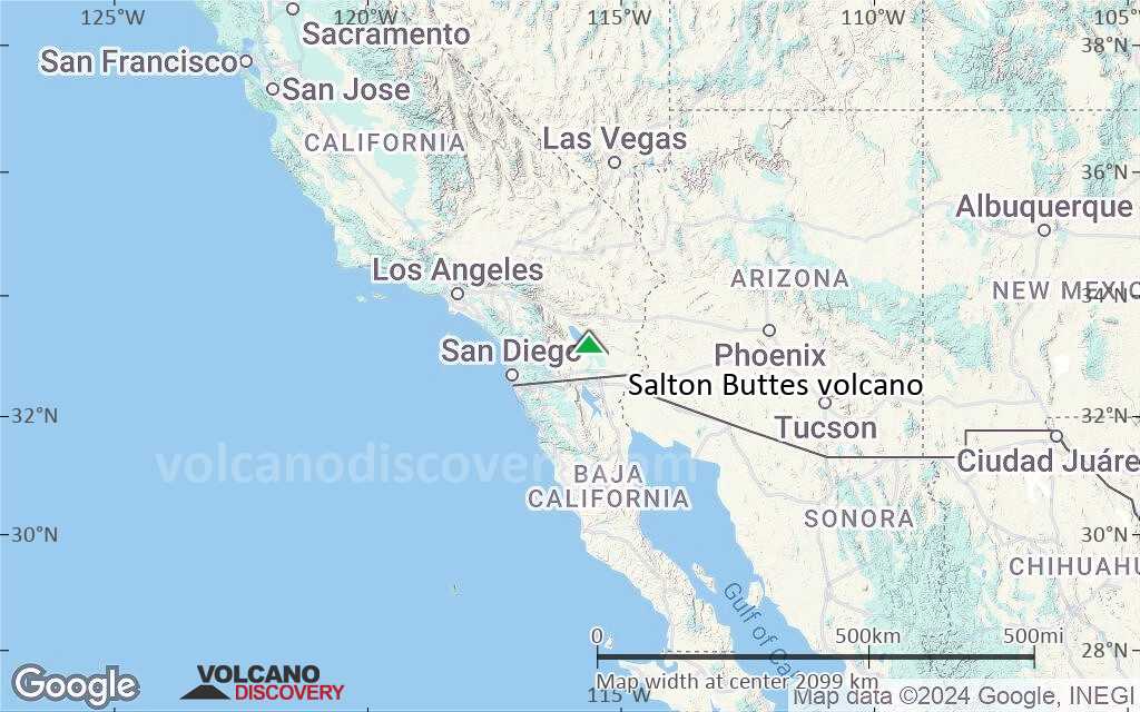 Terrain-type map of Salton Buttes volcano (region scale medium)
