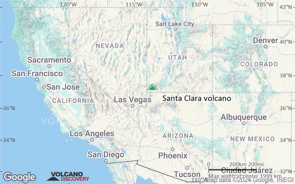 Terrain-type map of Santa Clara volcano (region scale medium)