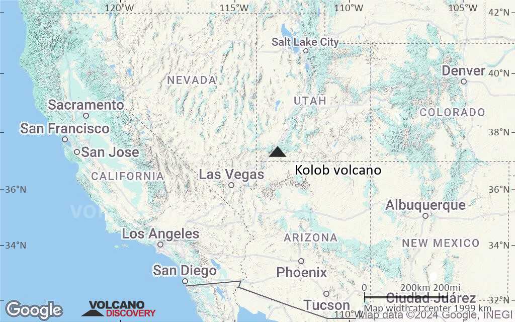 Terrain-type map of Kolob volcano (region scale medium)
