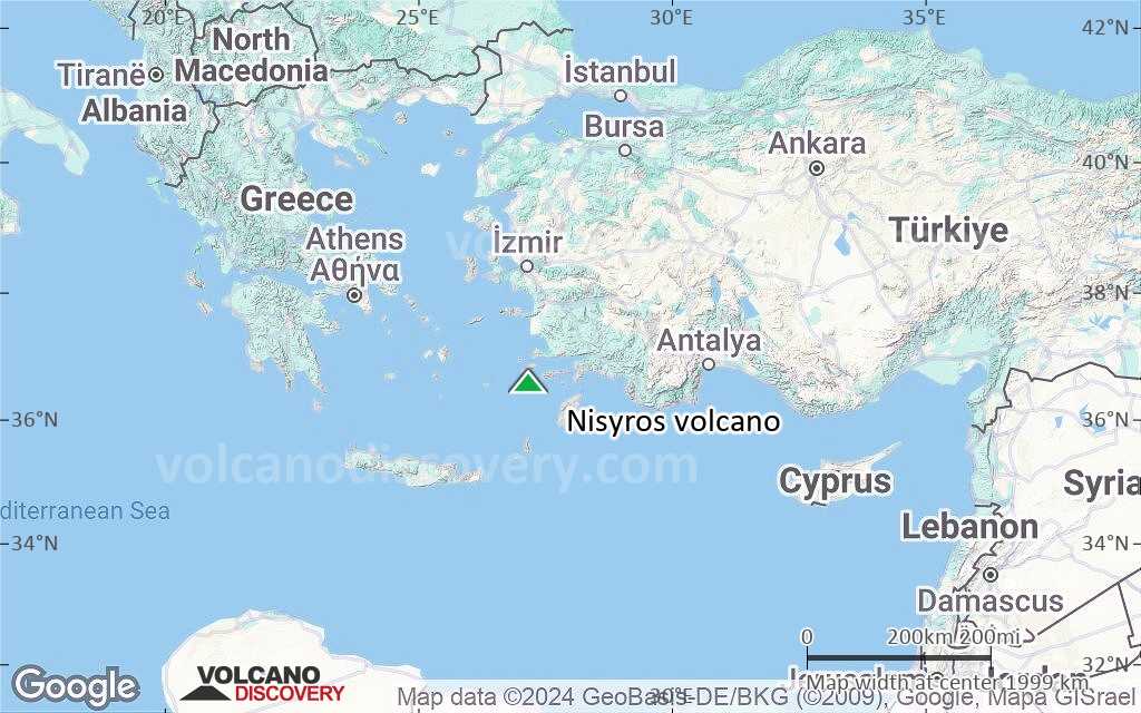 Terrain-type map of Nisyros volcano (region scale medium)