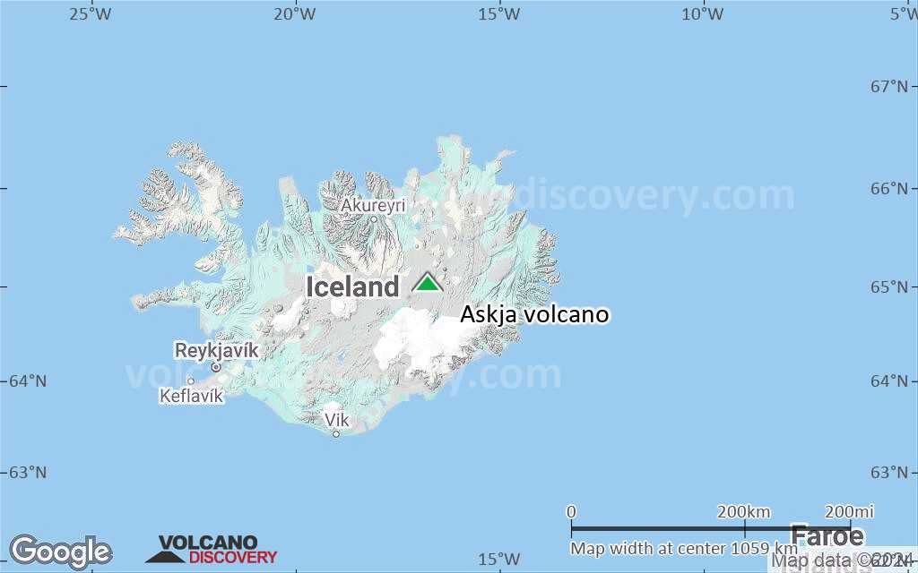 Terrain-type map of Askja volcano (region scale medium)