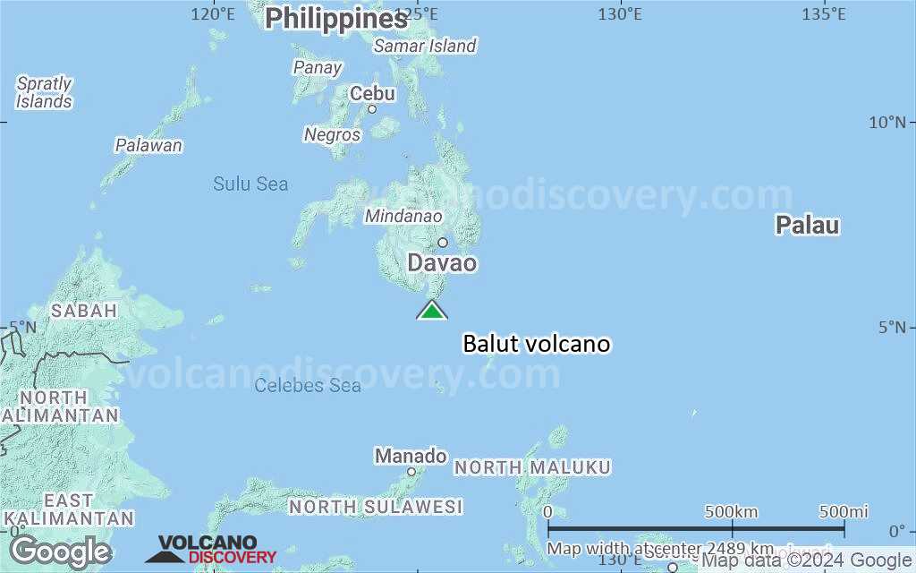 Terrain-type map of Balut volcano (region scale medium)