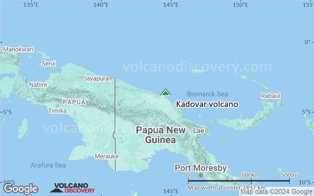 Terrain-type map of Kadovar volcano (region scale medium)