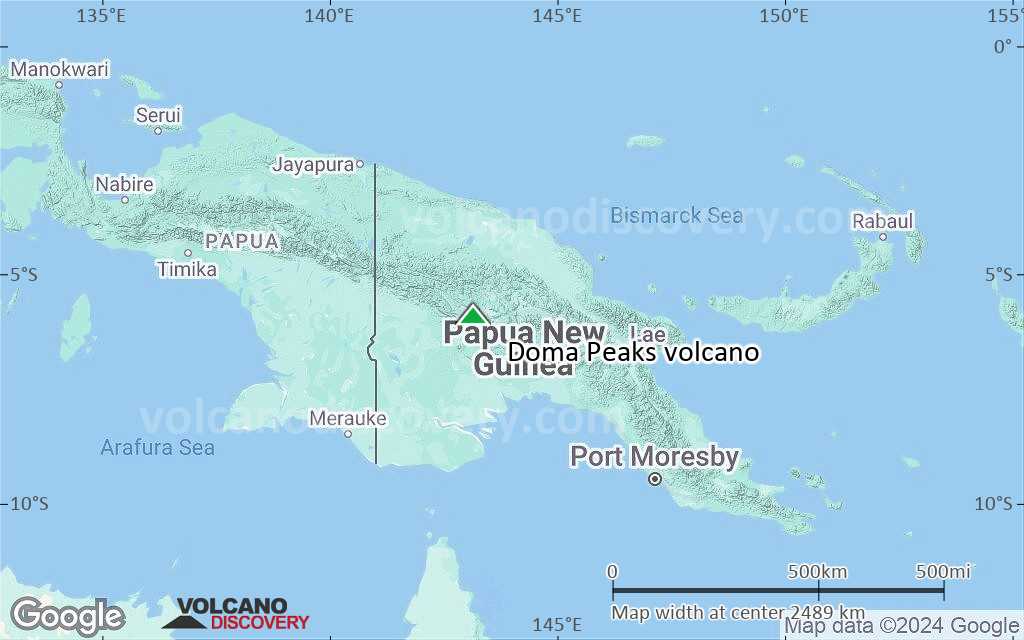 Terrain-type map of Doma Peaks volcano (region scale medium)