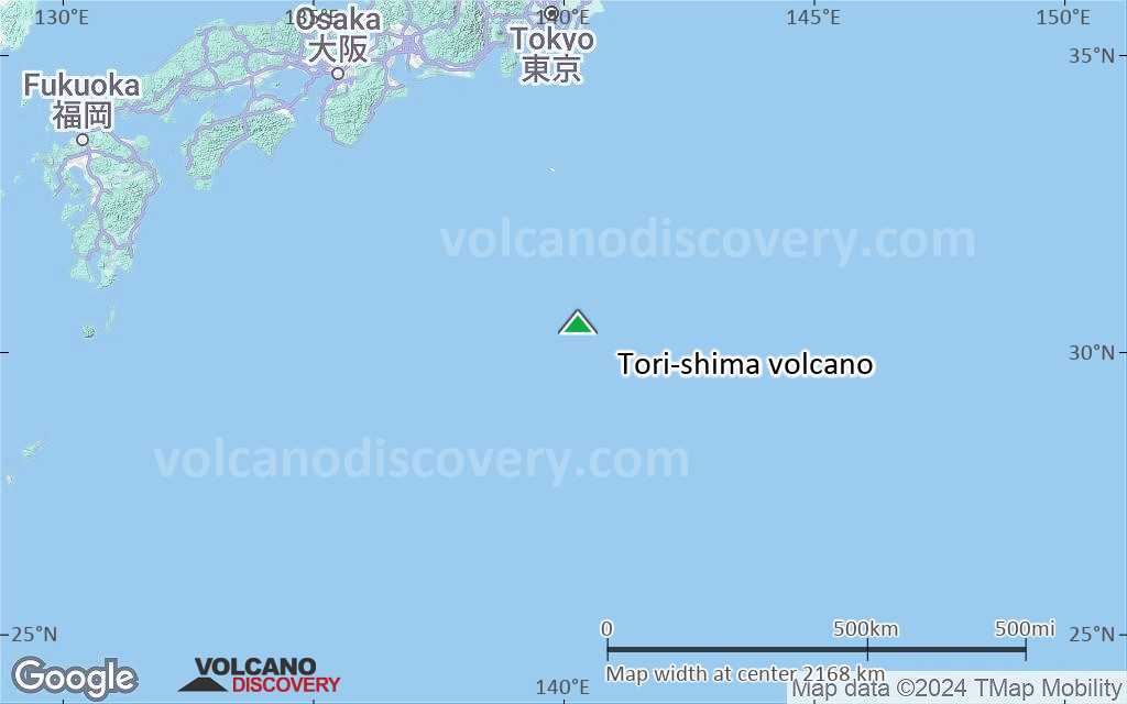 Terrain-type map of Tori-shima volcano (region scale medium)