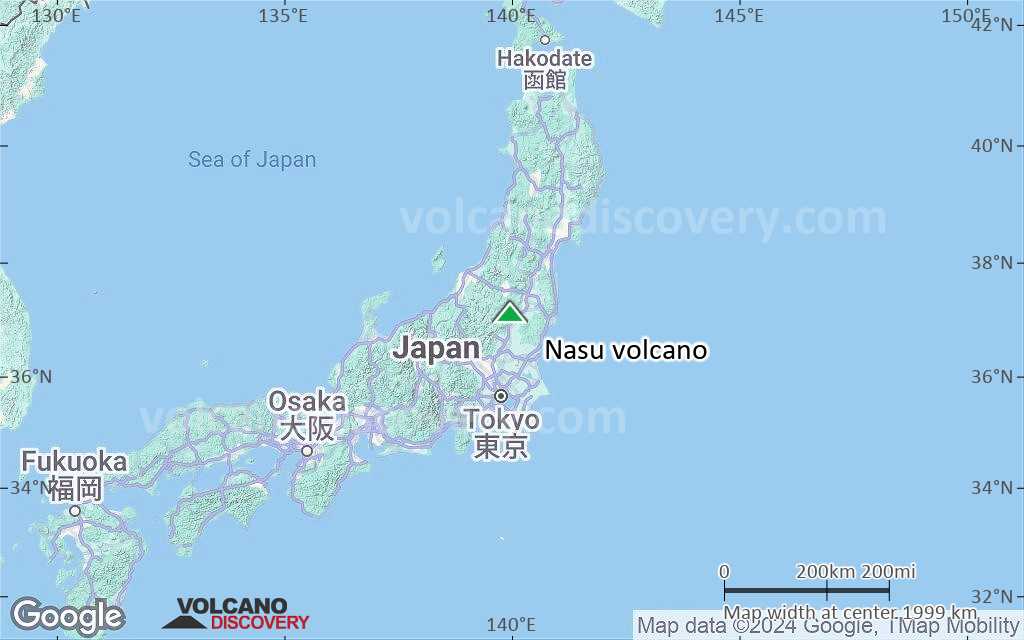 Terrain-type map of Nasu volcano (region scale medium)