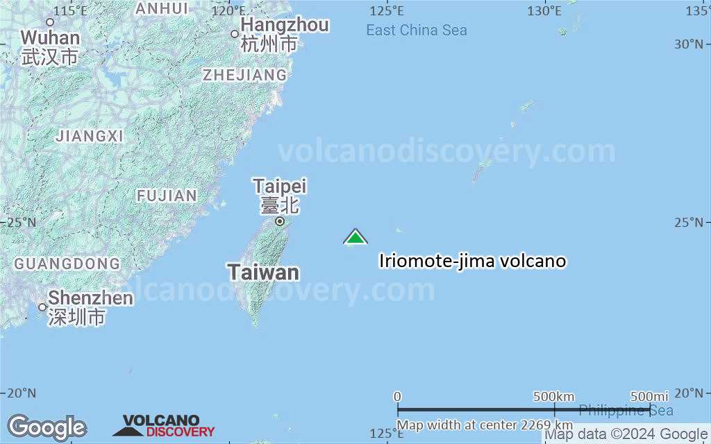 Terrain-type map of Iriomote-jima volcano (region scale medium)