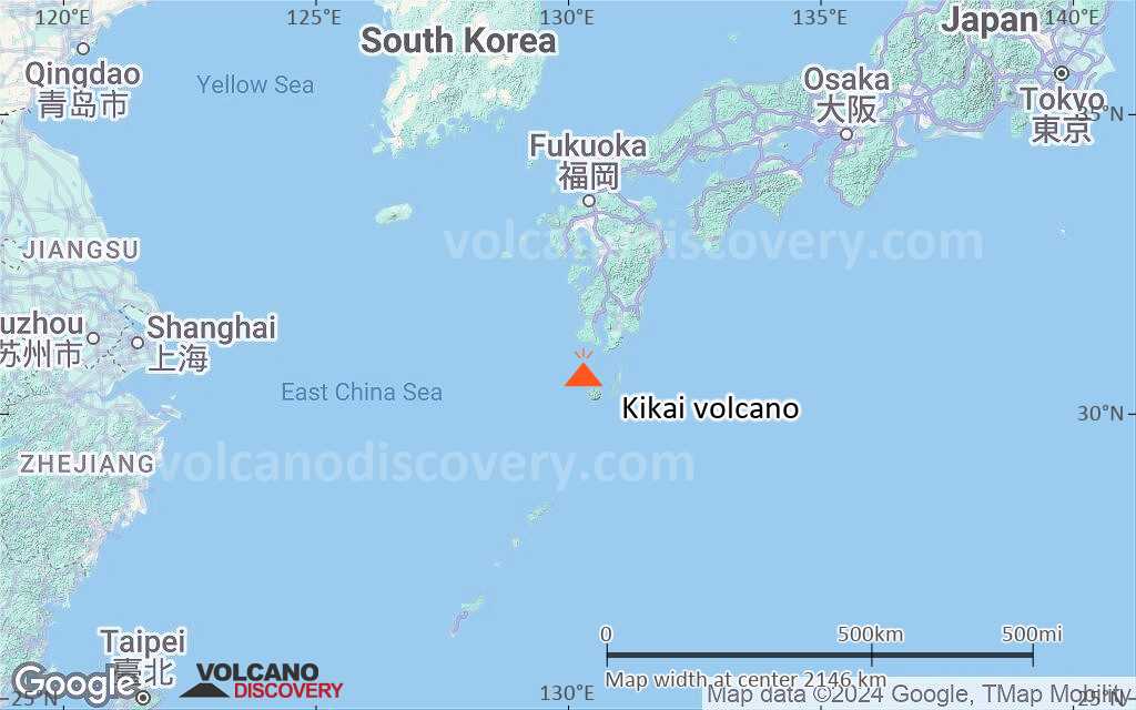 Terrain-type map of Kikai volcano (region scale medium)