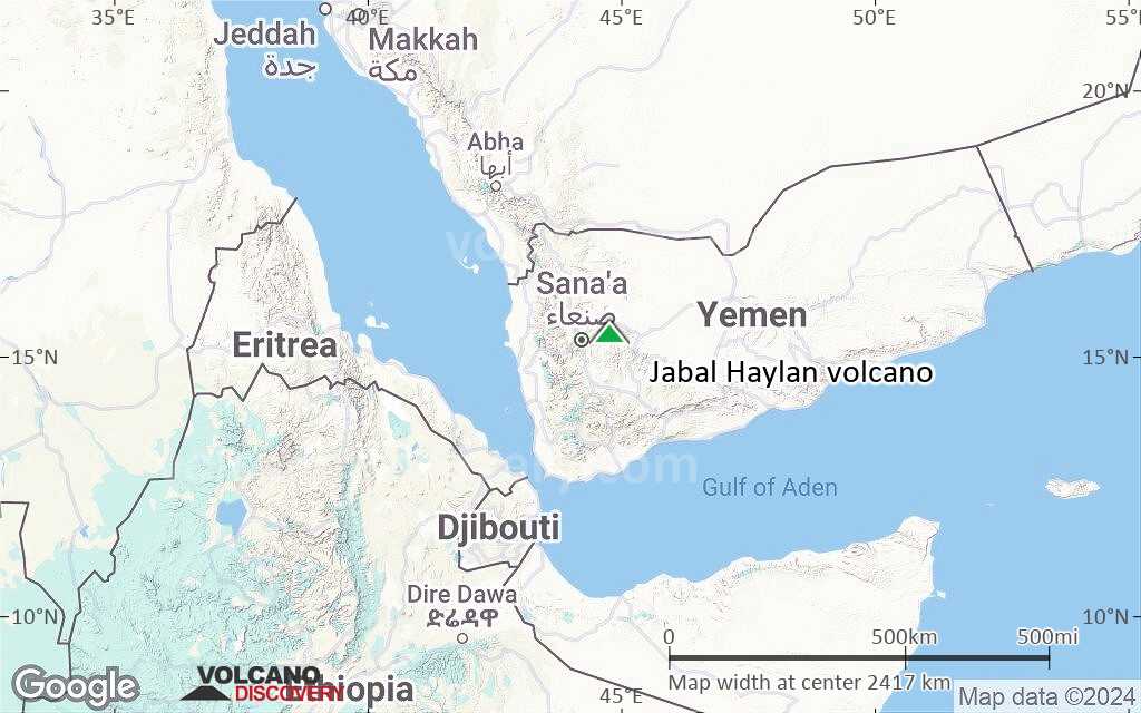 Terrain-type map of Jabal Haylan volcano (region scale medium)