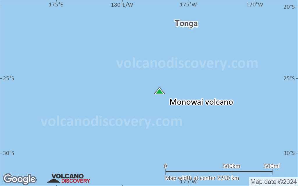 Terrain-type map of Monowai volcano (region scale medium)