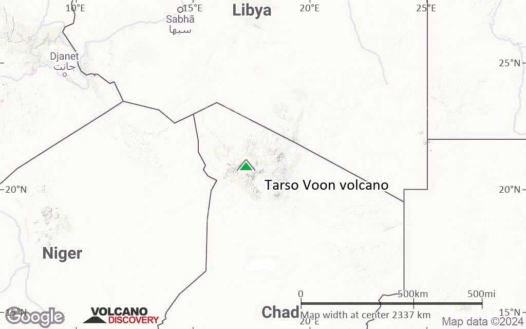 Terrain-type map of Tarso Voon volcano (region scale medium)