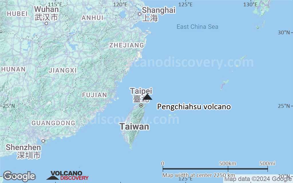 Terrain-type map of Pengchiahsu volcano (region scale medium)