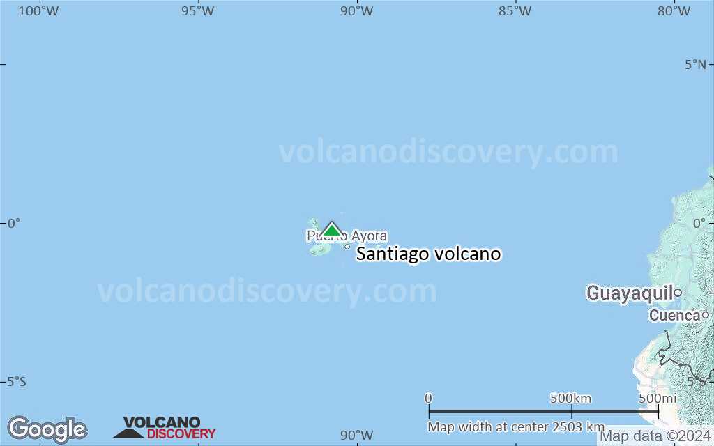Terrain-type map of Santiago volcano (region scale medium)