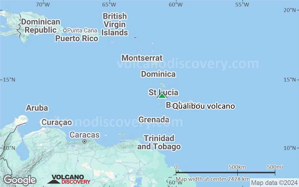 Terrain-type map of Qualibou volcano (region scale medium)