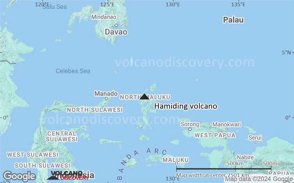 Terrain-type map of Hamiding volcano (region scale medium)