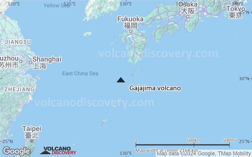 Terrain-type map of Gajajima volcano (region scale medium)