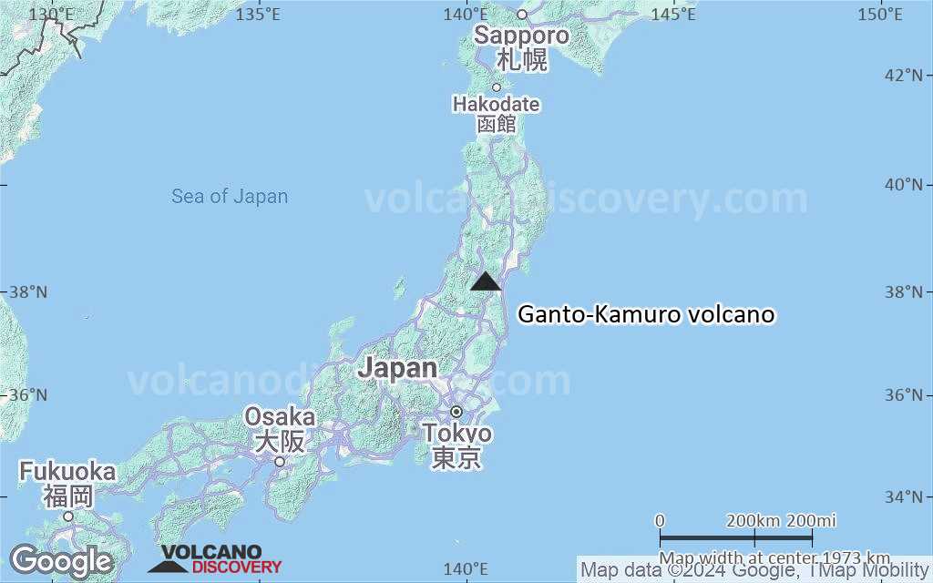 Terrain-type map of Ganto-Kamuro volcano (region scale medium)