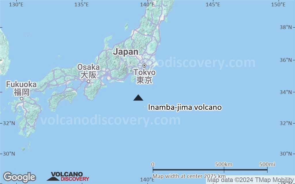 Terrain-type map of Inamba-jima volcano (region scale medium)