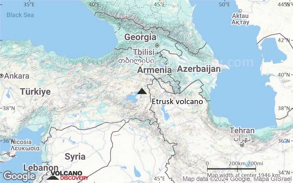 Terrain-type map of Etrusk volcano (region scale medium)