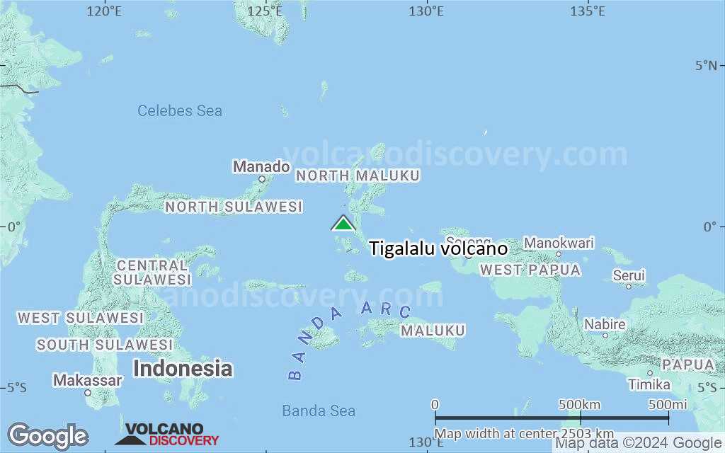 Terrain-type map of Tigalalu volcano (region scale medium)