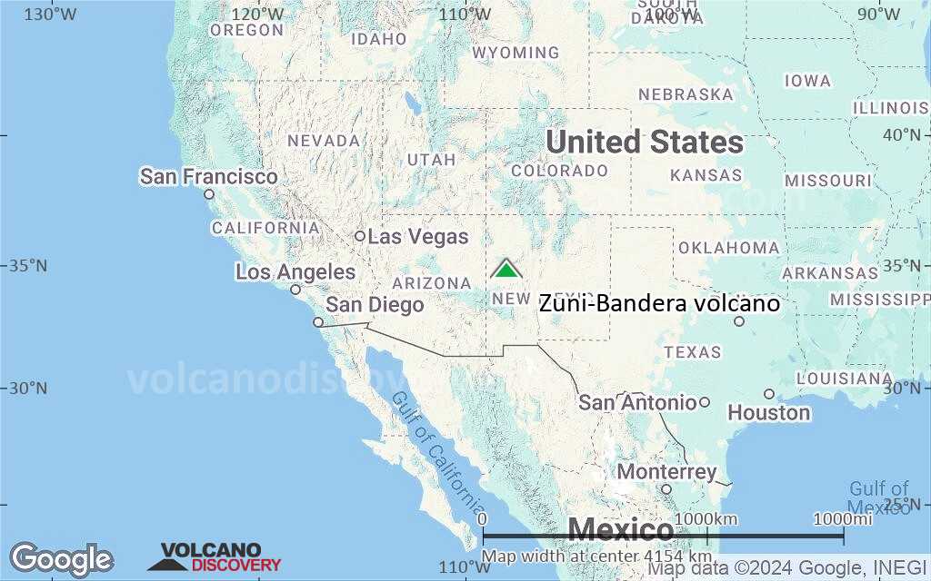 Terrain-type map of Zuni-Bandera volcano (region scale large)