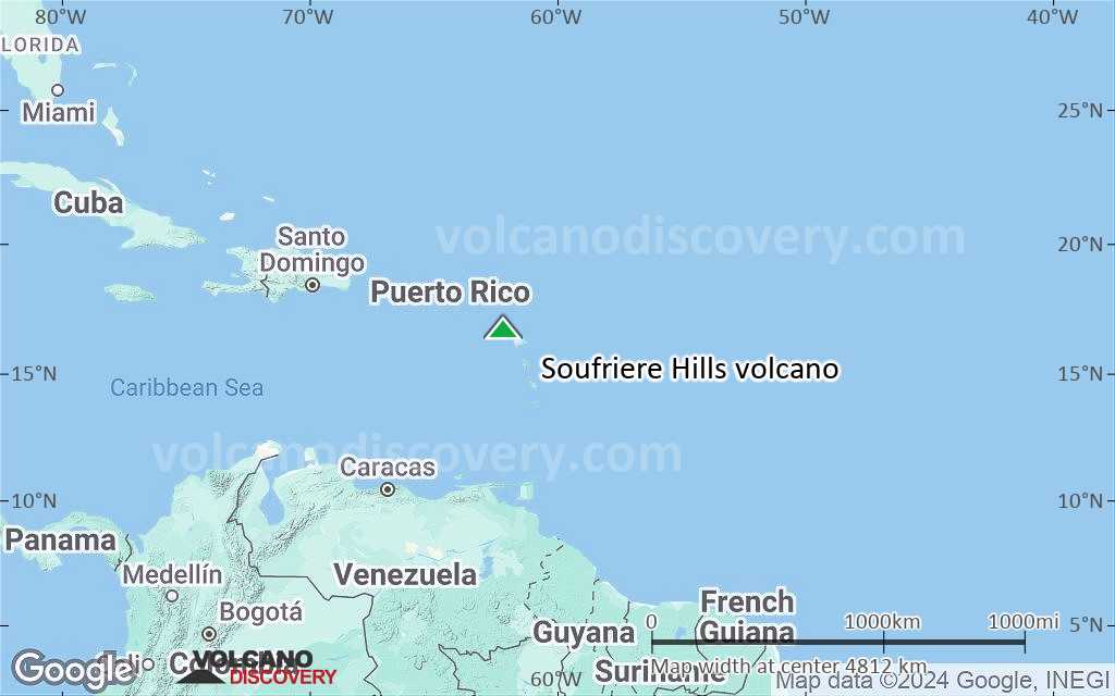 Terrain-type map of Soufriere Hills volcano (region scale large)