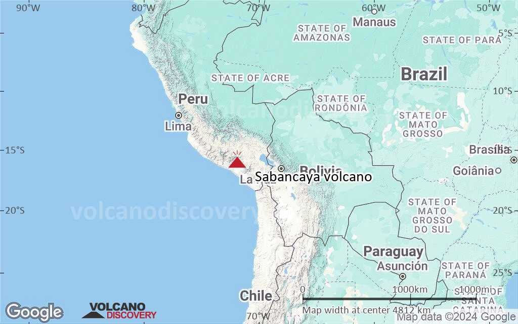 Terrain-type map of Sabancaya volcano (region scale large)