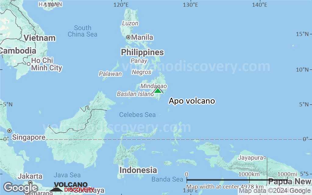 Terrain-type map of Apo volcano (region scale large)