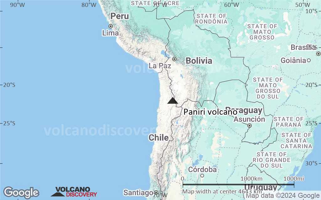 Terrain-type map of Paniri volcano (region scale large)