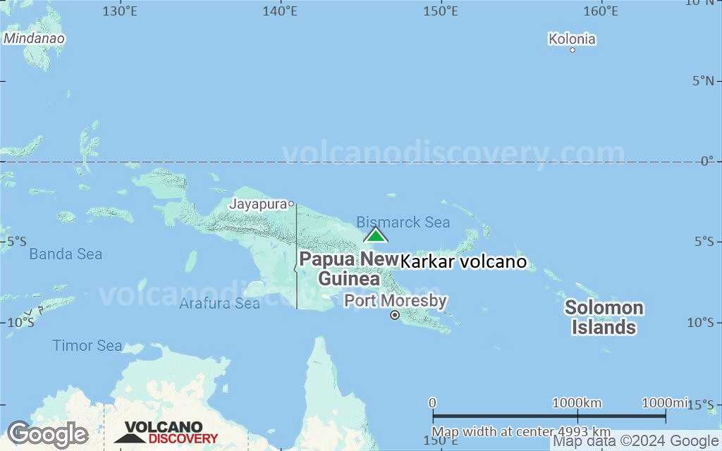 Terrain-type map of Karkar volcano (region scale large)