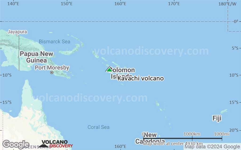 Terrain-type map of Kavachi volcano (region scale large)