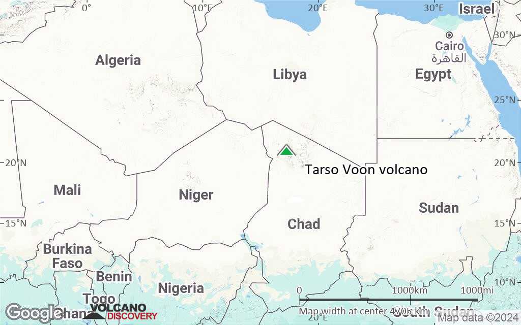 Terrain-type map of Tarso Voon volcano (region scale large)