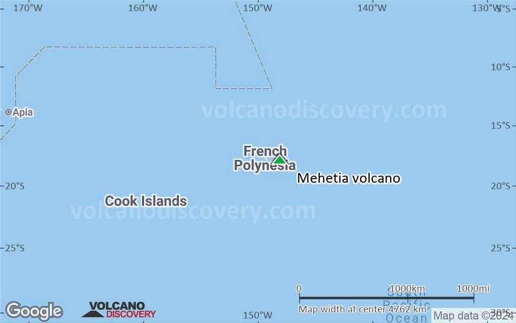 Terrain-type map of Mehetia volcano (region scale large)