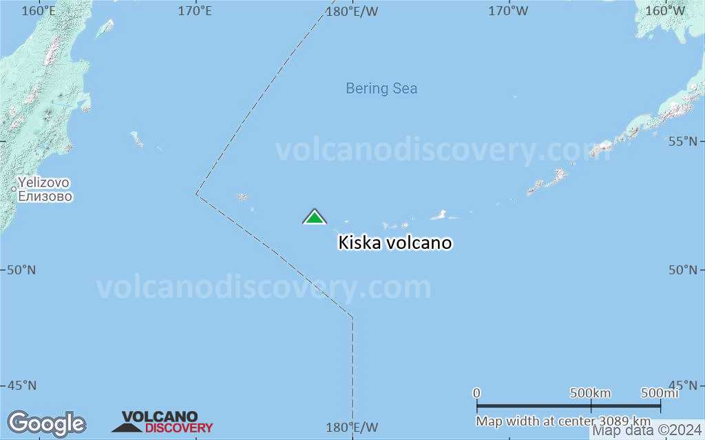 Terrain-type map of Kiska volcano (region scale large)