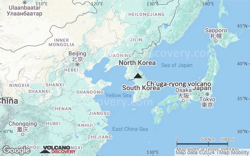 Terrain-type map of Ch'uga-ryong volcano (region scale large)