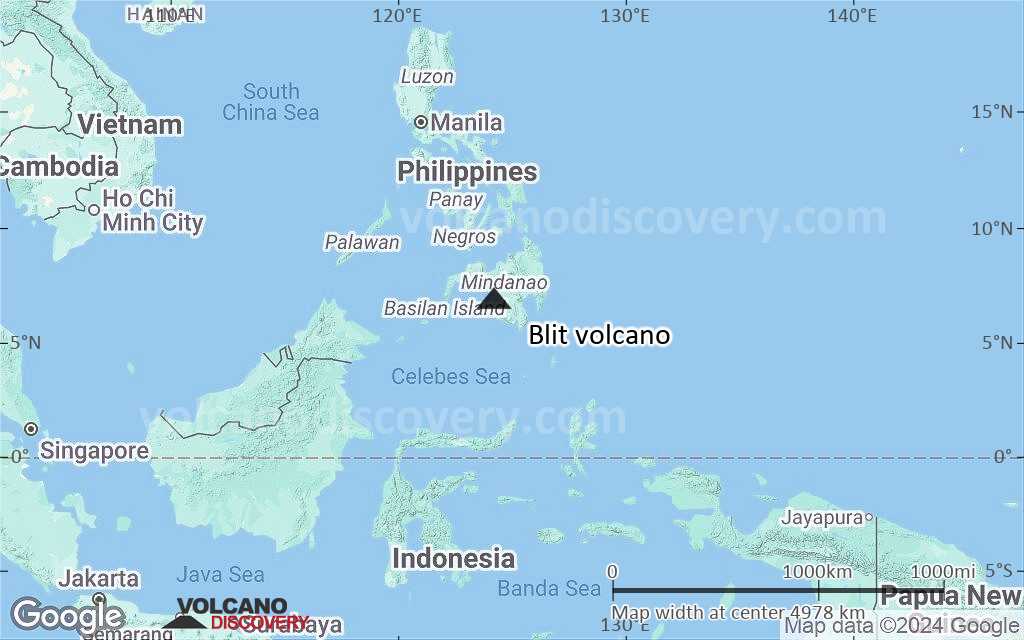 Terrain-type map of Blit volcano (region scale large)
