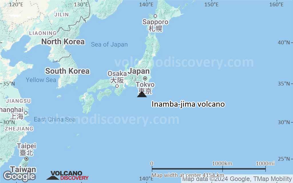 Terrain-type map of Inamba-jima volcano (region scale large)