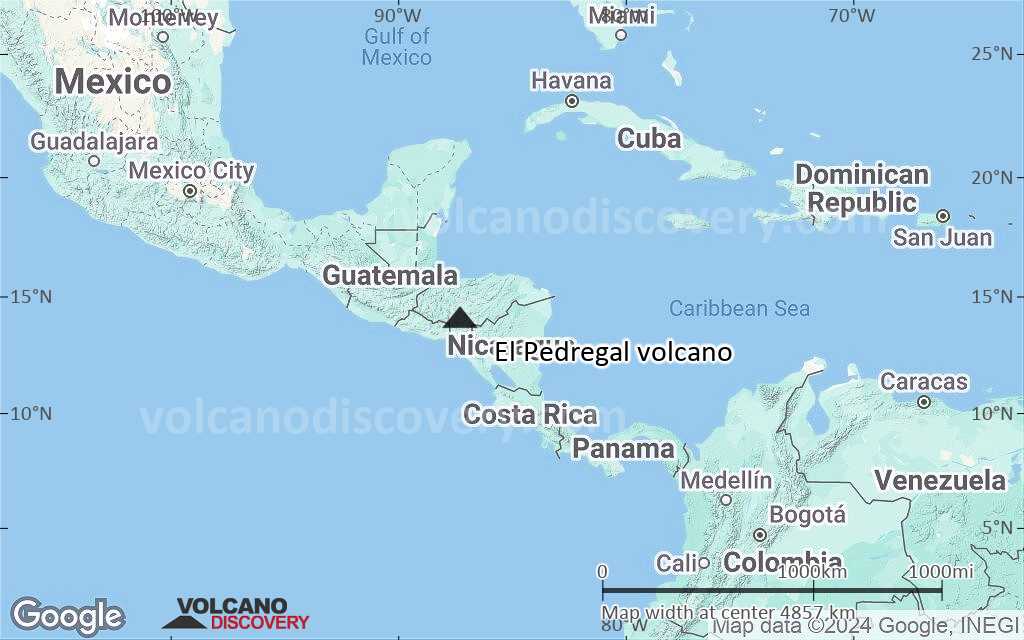 Terrain-type map of El Pedregal volcano (region scale large)