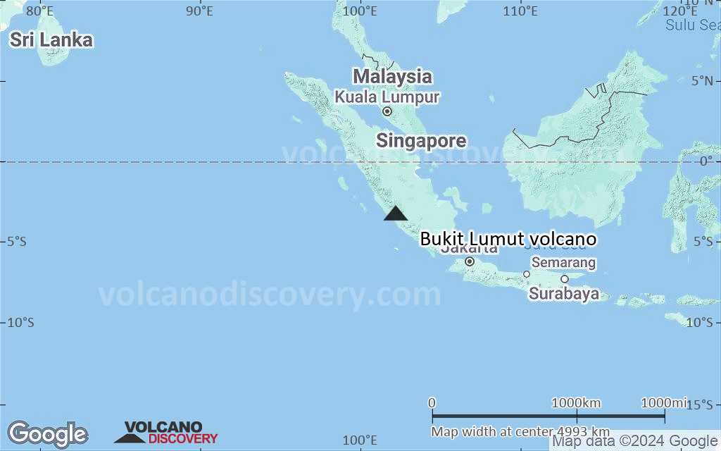 Terrain-type map of Bukit Lumut volcano (region scale large)