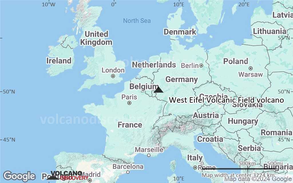 Terrain-type map of West Eifel Volcanic Field volcano (region scale large)