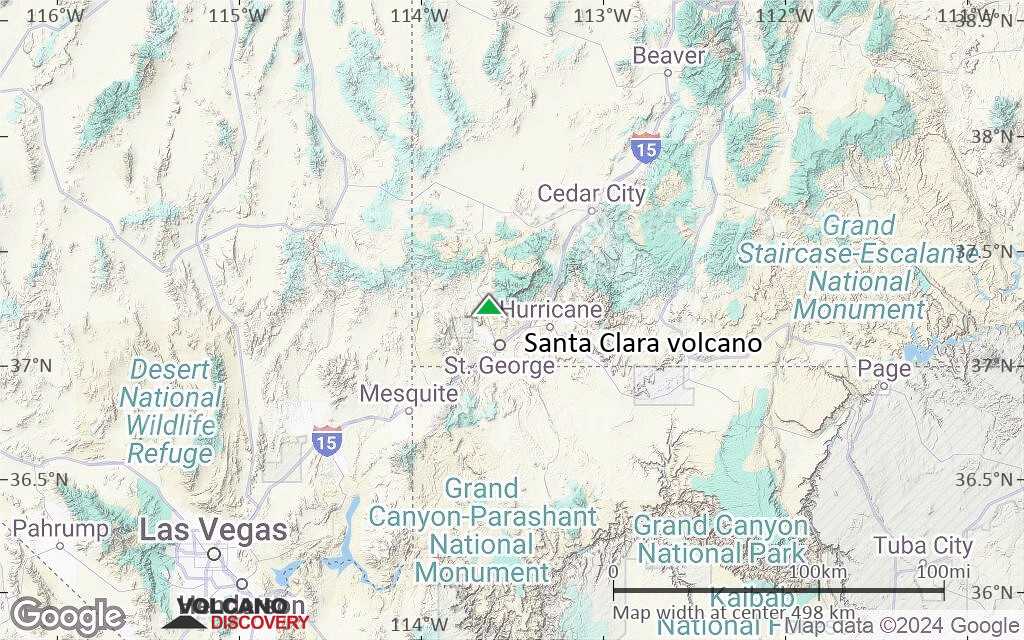 Terrain-type map of Santa Clara volcano (local scale large)
