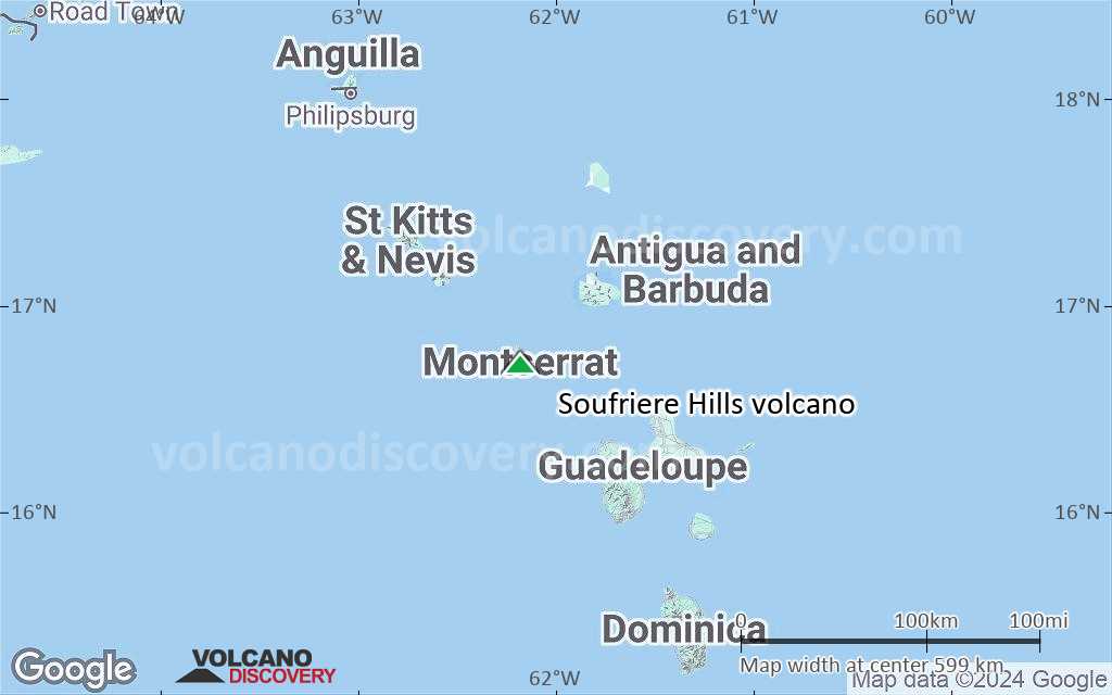 Terrain-type map of Soufriere Hills volcano (local scale large)