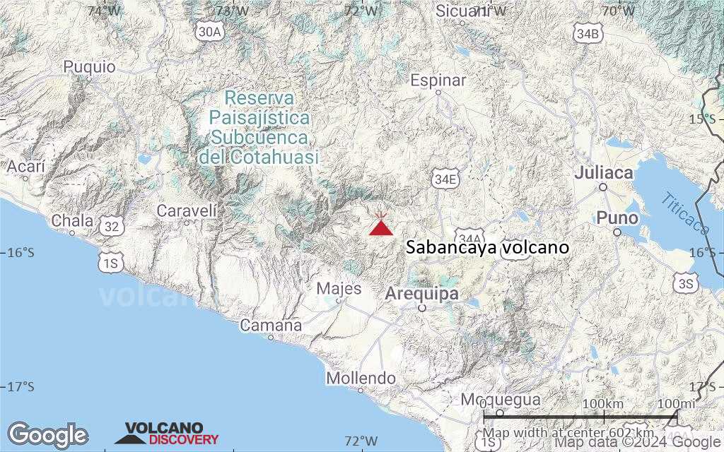 Terrain-type map of Sabancaya volcano (local scale large)