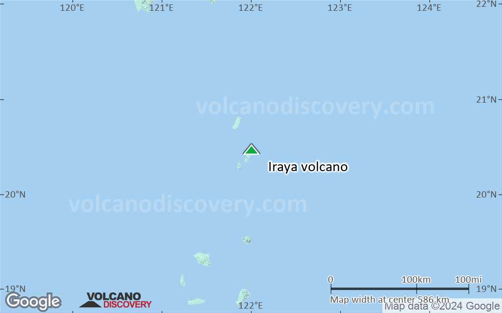Terrain-type map of Iraya volcano (local scale large)