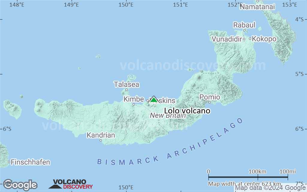 Terrain-type map of Lolo volcano (local scale large)