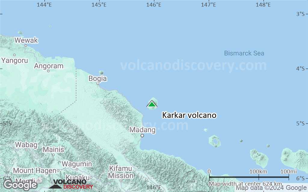 Terrain-type map of Karkar volcano (local scale large)
