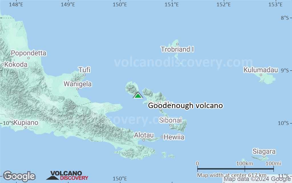 Terrain-type map of Goodenough volcano (local scale large)