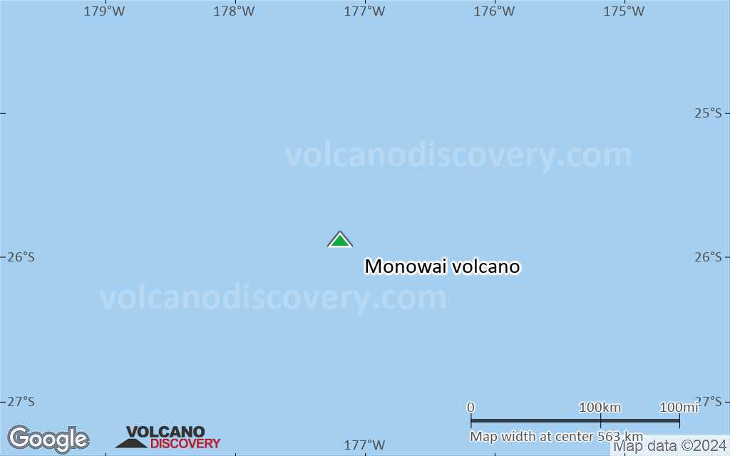 Terrain-type map of Monowai volcano (local scale large)
