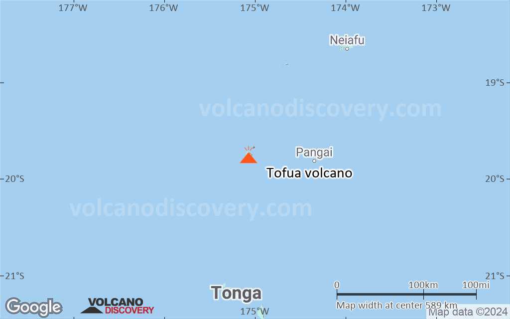 Terrain-type map of Tofua volcano (local scale large)